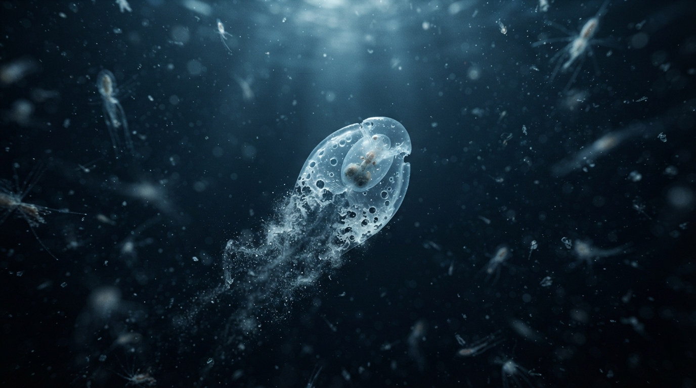 Editorial illustration for How Ocean Acidification Harms Marine Life: Chemical Processes and Ecological Consequences