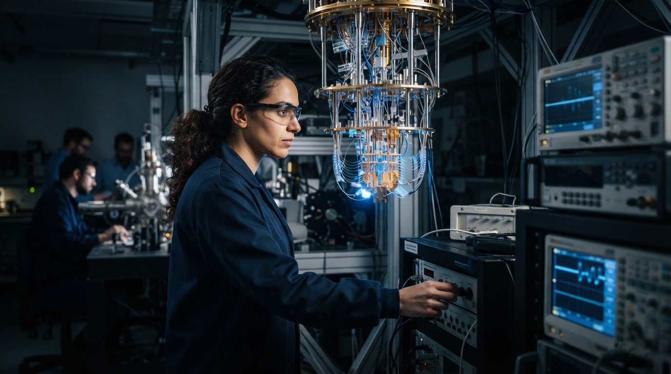 Editorial illustration for Oxford Scientists Stop Quantum Particle With a Field It Never Touched