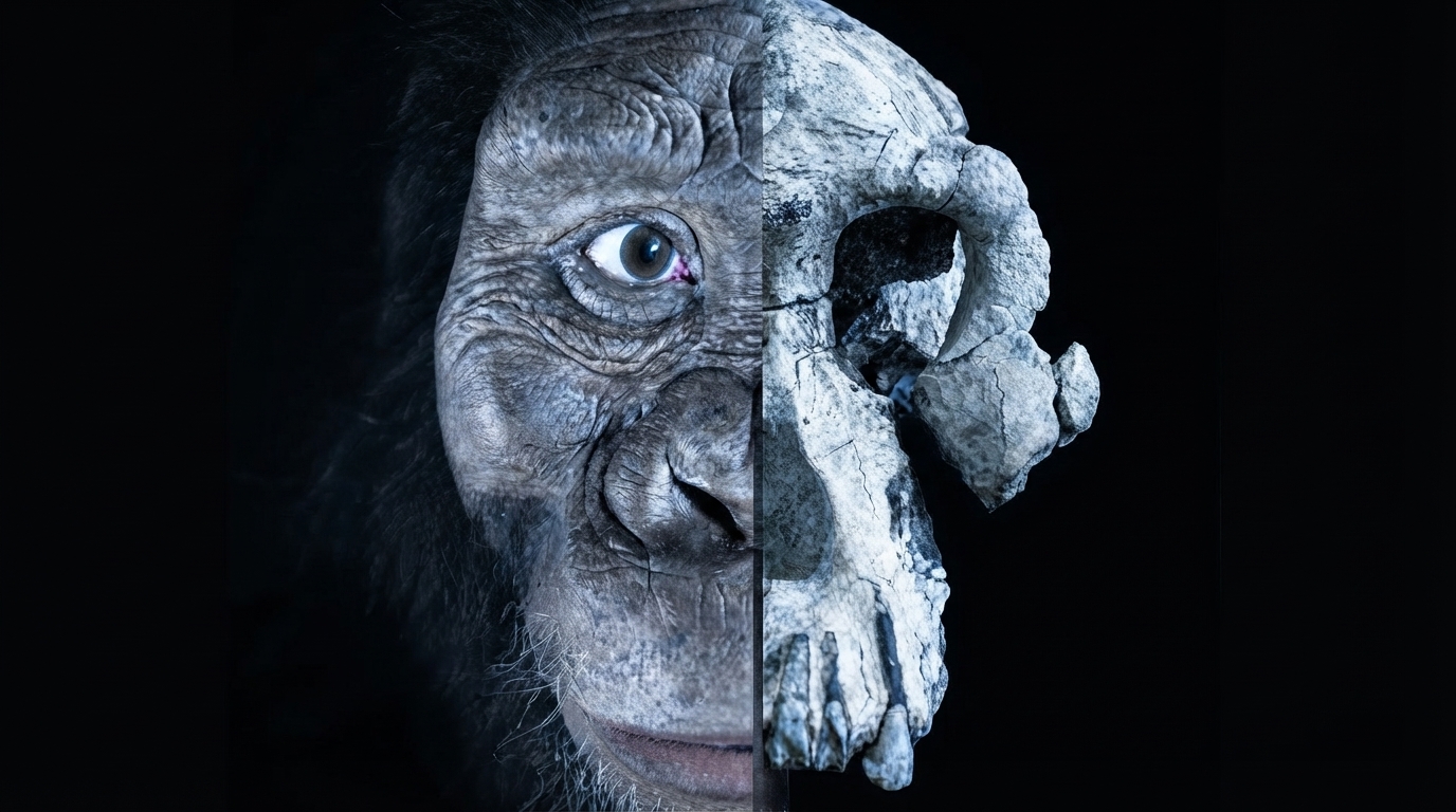 Editorial illustration for Three Discoveries That Are Rewriting the Story of Human Evolution